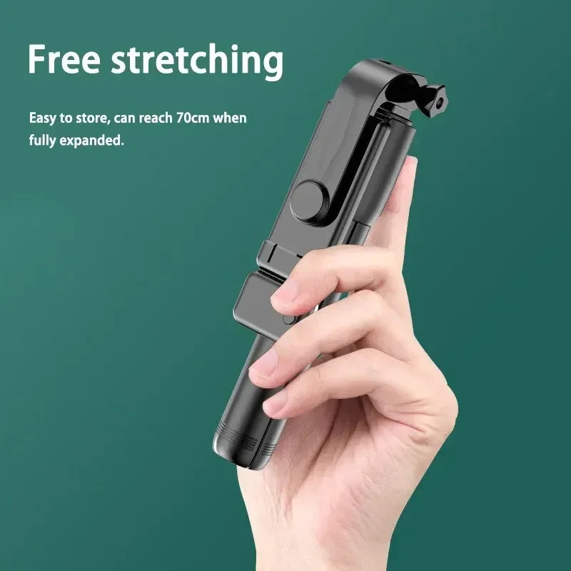 Bluetooth Selfie Stick Tripod with Wireless Remote - EverGrowMarkeplace