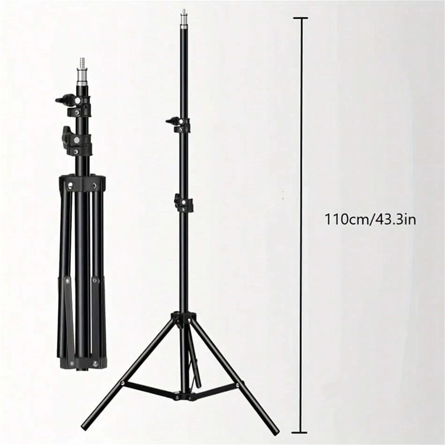 10-Inch LED Selfie Ring Light with Tripod Stand - EverGrowMarkeplace
