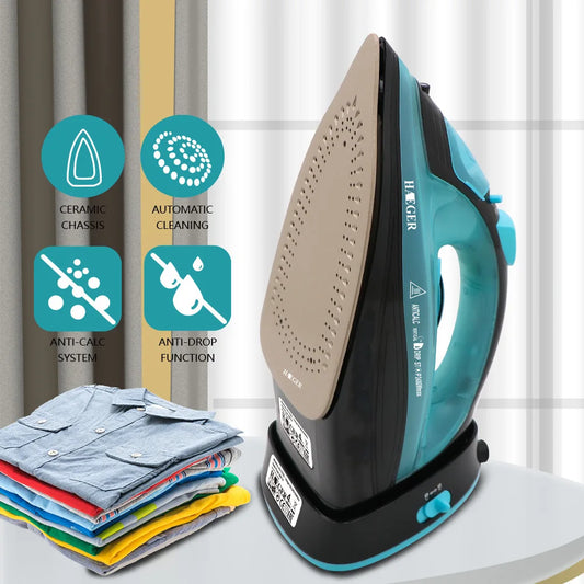 Wireless Steam Iron for Clothes 2400W With 350 ml Tank - EverGrowMarkeplace