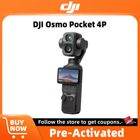 Pocket 3-Axis Smartphone Gimbal Camera – Dual Lens Zoom