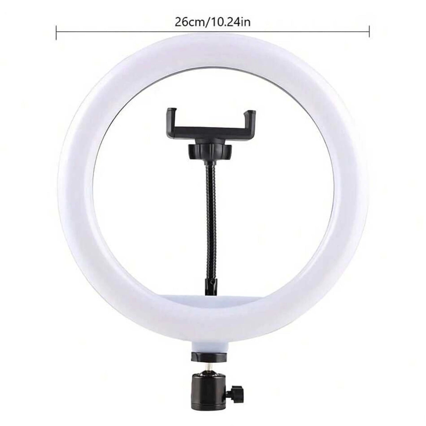 10-Inch LED Selfie Ring Light with Tripod Stand - EverGrowMarkeplace